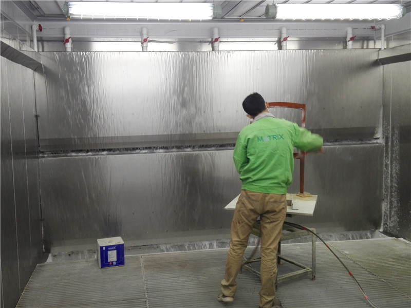 家具企业-高光喷漆房1